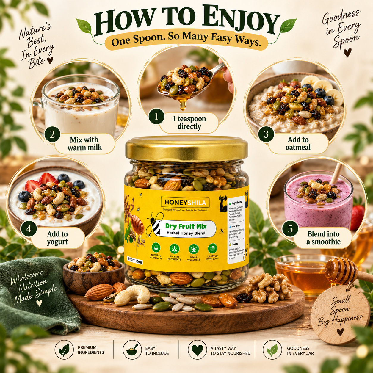 HONEYSHILA Dry Fruit Mix - Image 5